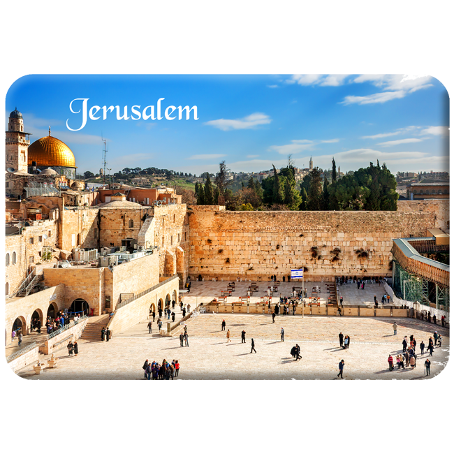Jerusalem Western Wall Magnet